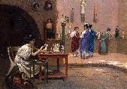 Jean Leon Gerome Painting Breathes Life into Sculpture oil painting